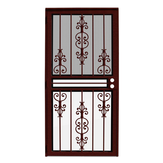 Estate Wineberry Recessed Mount Outswing Security Door