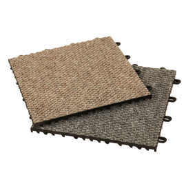IncStores Carpet Loc Modular Carpet Top Flooring Snap Together Floor Tiles