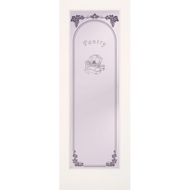 Pantry Woodgrain 1 Lite Unfinished Oak Interior Door Slab